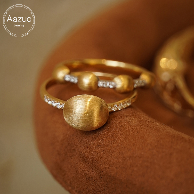 Women'S Fashion Rings Gold - مجوهرات عتيقة الطراز من Aazuo مصنوعة