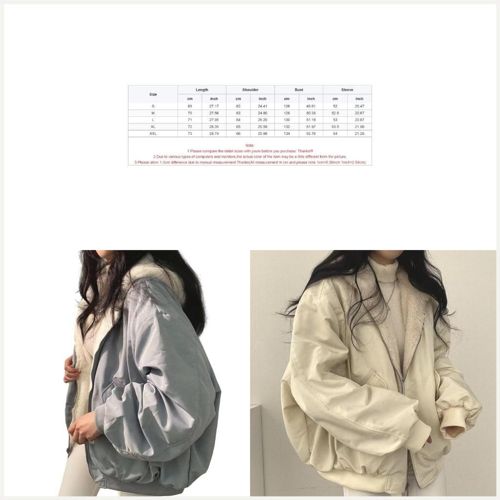 Sherpa Coat Women - معطف الفراء الدافئ للنساء معطف غامض