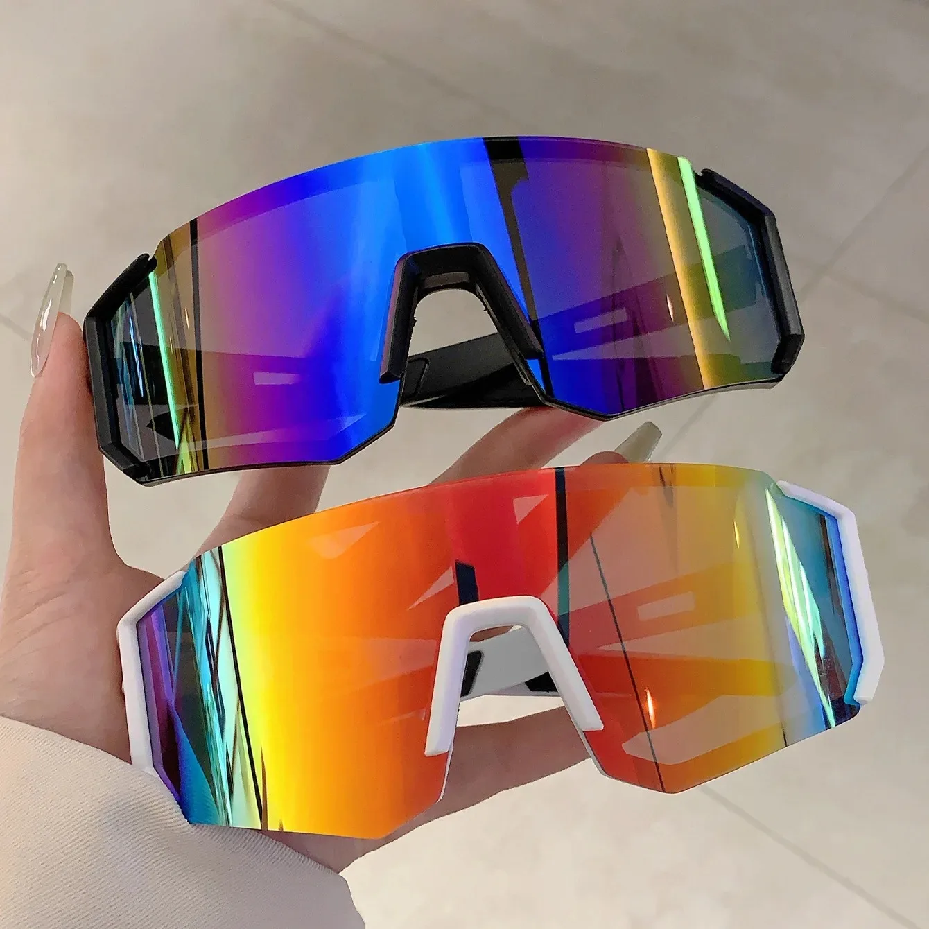 Women Fashion Glasses - نظارات شمسية رياضية خارجية للرجال، خفيفة