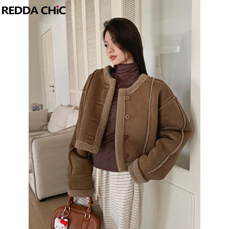 Sherpa Coat Women - سترة نسائية من REDDACHiC مصنوعة من