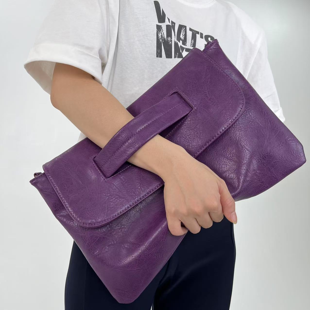 Women Fashion Gloves - حقيبة قفازات ذات سعة عالية للأعمال