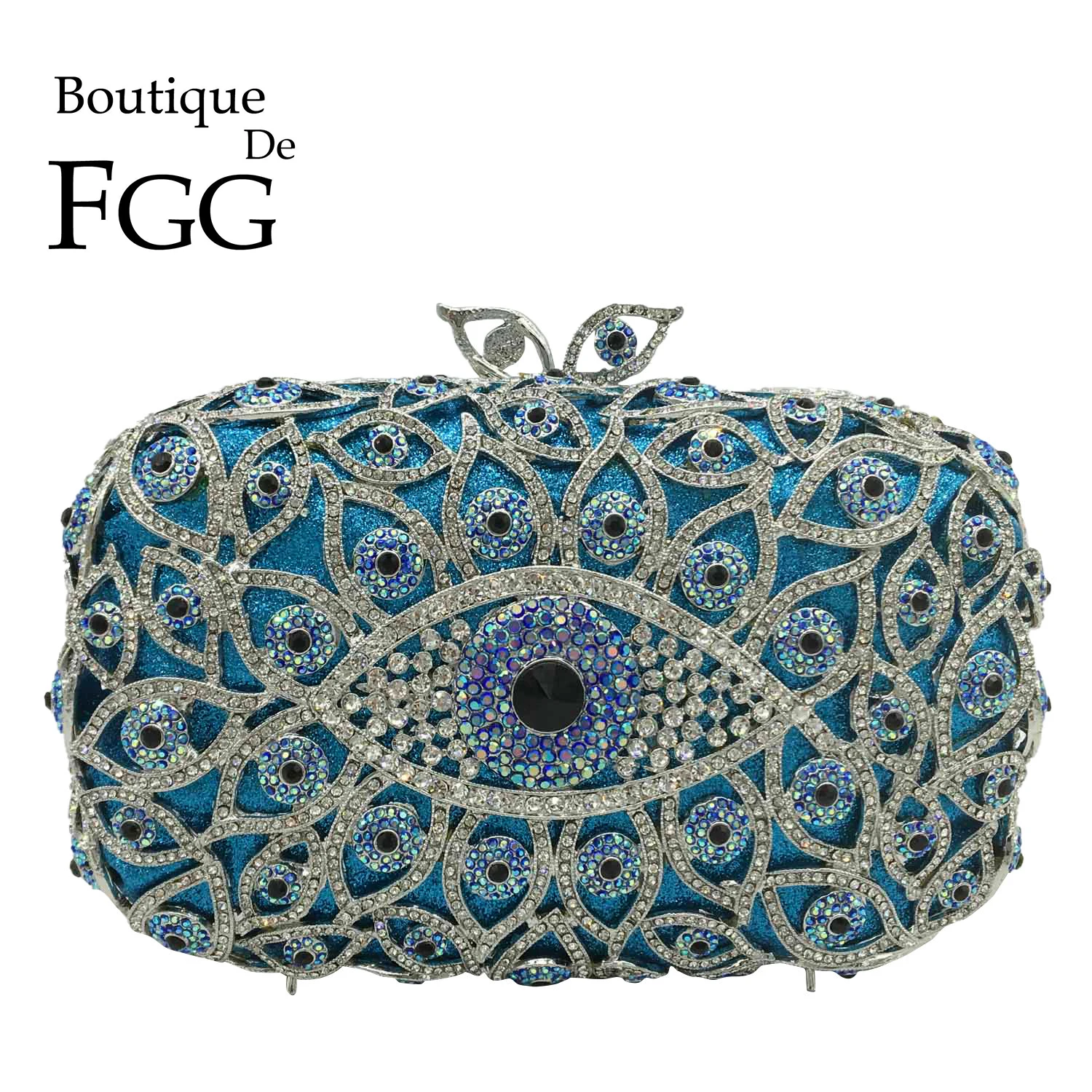 Women'S Fashion Boutique - مخلب كريستال عين الشر للنساء ،