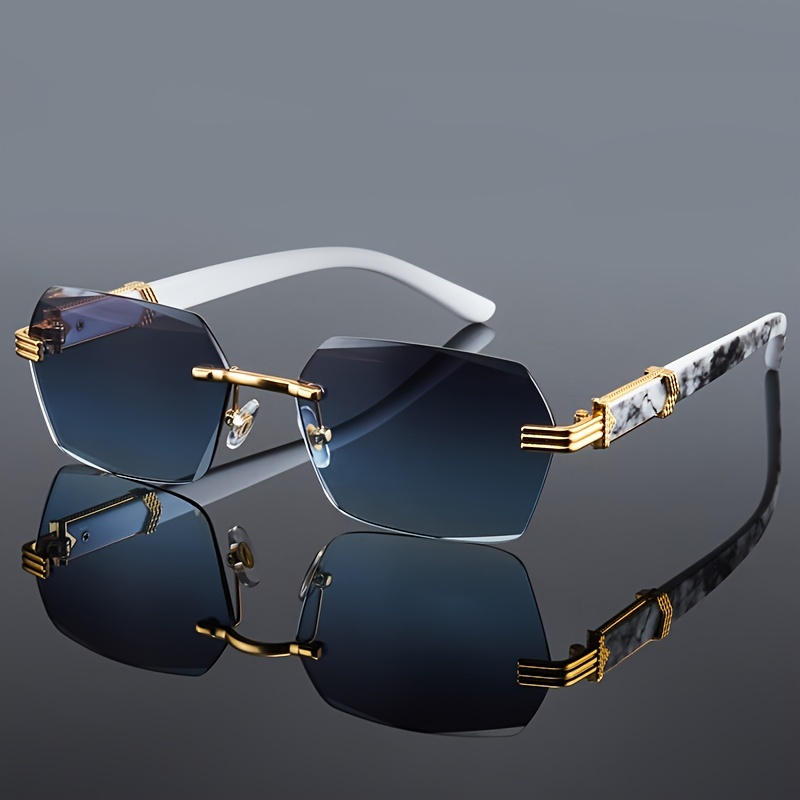 Women'S Fashion Eyeglasses - نظارات شمسية عصرية بدون إطار للرجال