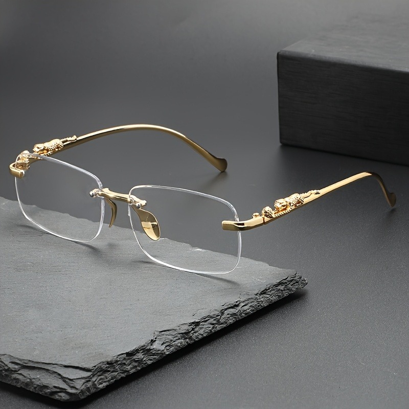 Women Fashion Glasses - نظارات شمسية معدنية بدون إطار للرجال