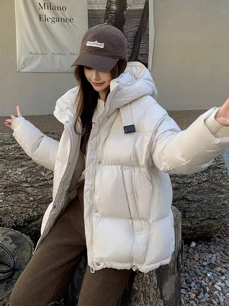 Sherpa Coat Women - معاطف نسائية طويلة منفوخة من الصوف