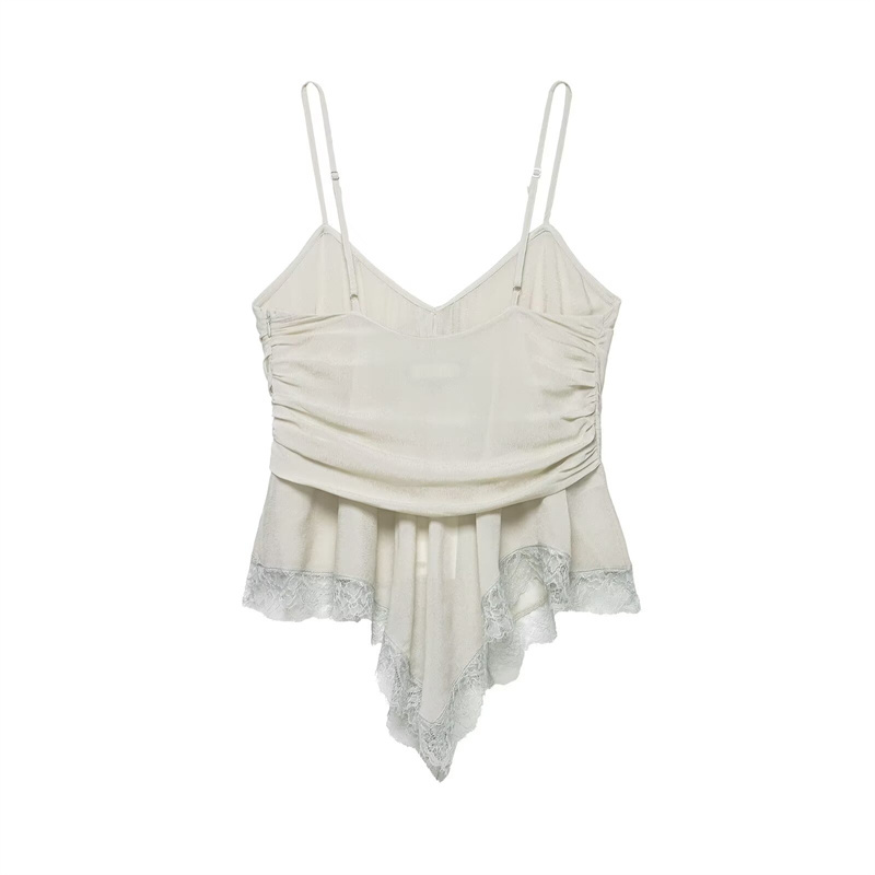 توب نسائي من ZHIO صيفي جديد 20 - مراجعة Lace Trim Cami وسعره