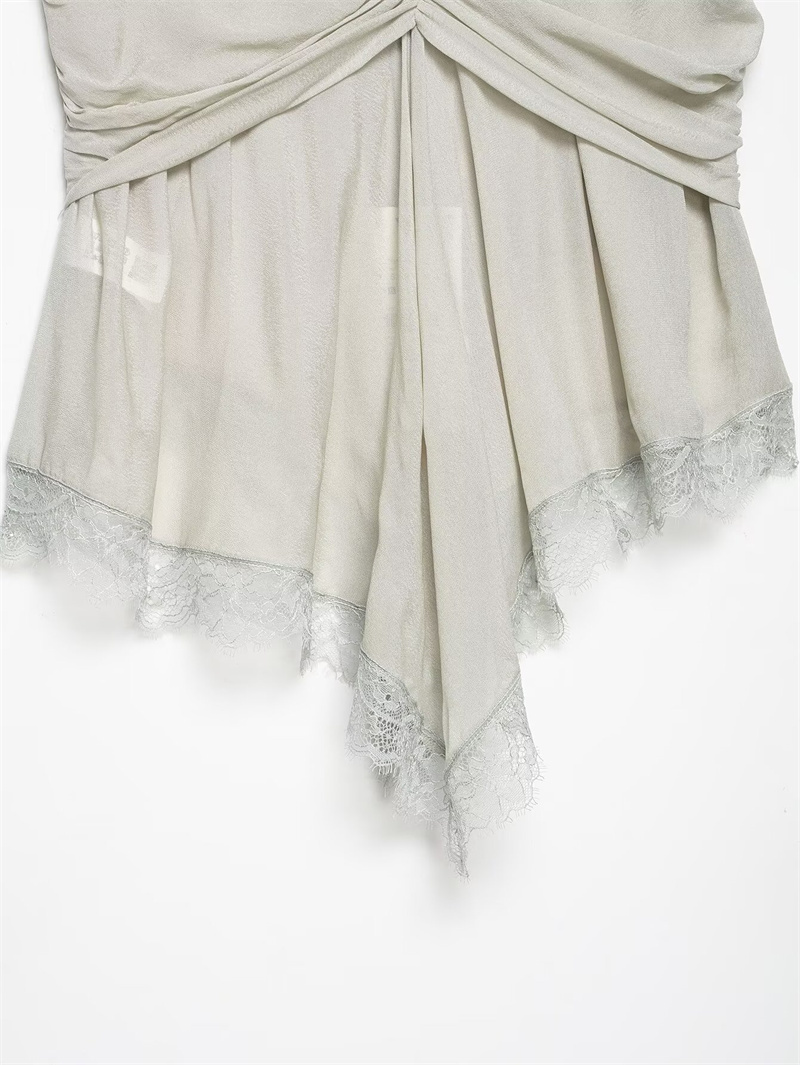 توب نسائي من ZHIO صيفي جديد 20 - مراجعة Lace Trim Cami وسعره