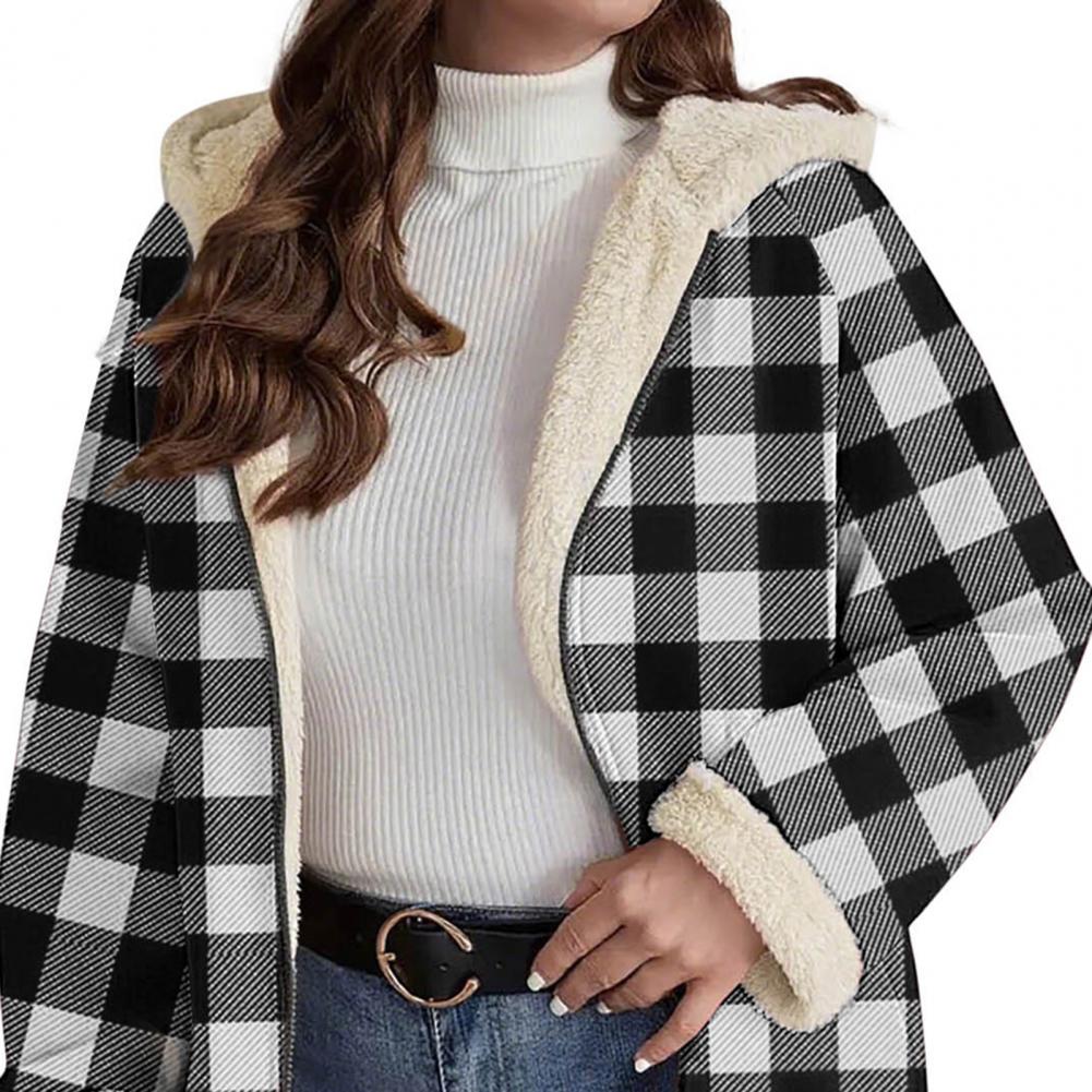 جاكيت نسائي شيربا منقوش بأكمام - مراجعة Sherpa Coat Women وسعره