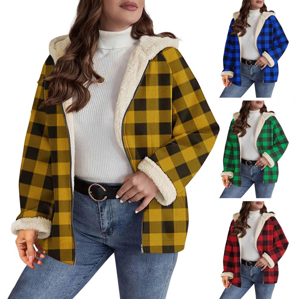 جاكيت نسائي شيربا منقوش بأكمام - مراجعة Sherpa Coat Women وسعره