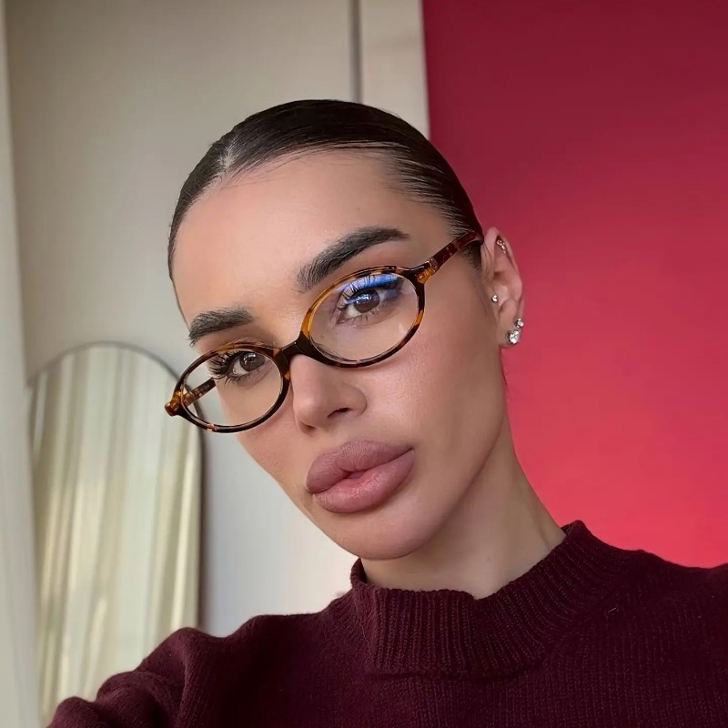 نظارات شمسية بيضاوية عتيقة الط - مراجعة Women'S Fashion Eyeglasses وسعره