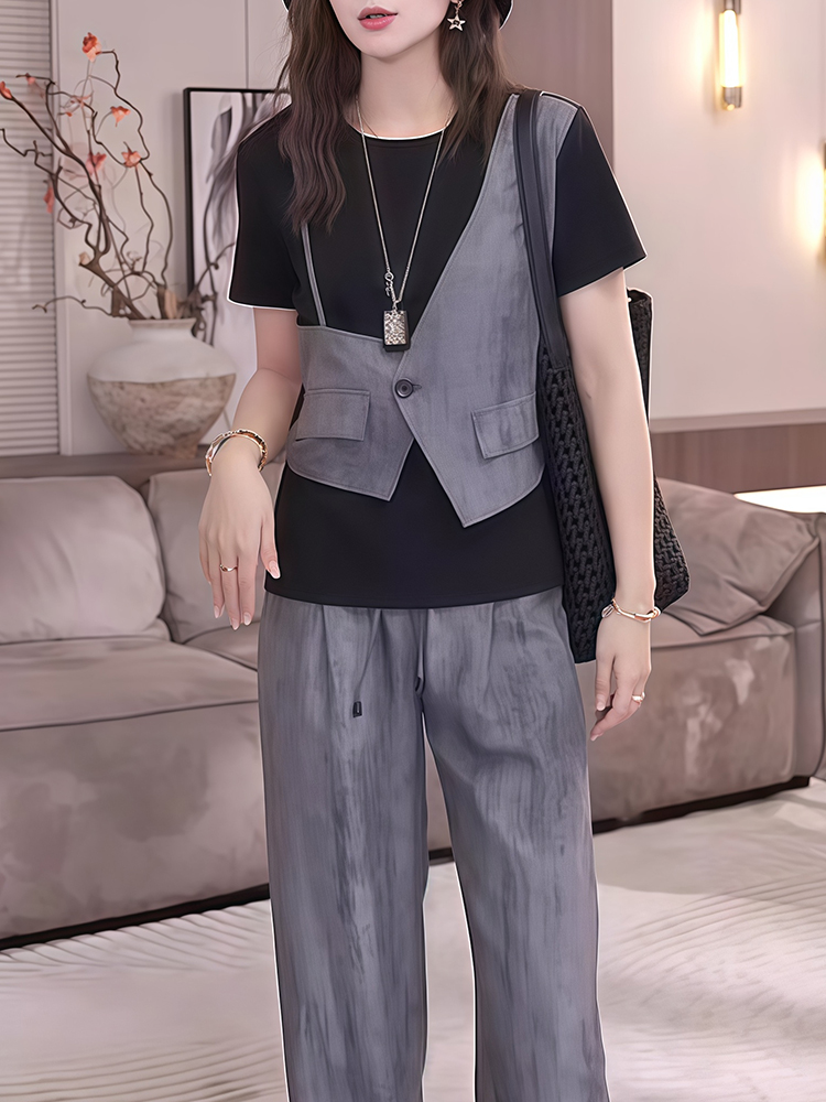 طقم نسائي أنيق من تي شيرت قصير - مراجعة Tie Dye Two Piece وسعره