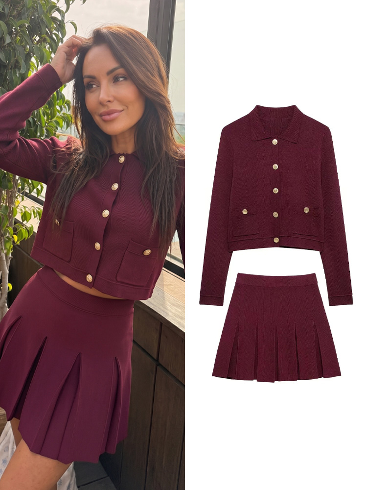 طقم نسائي أنيق من HH يتكون من  - مراجعة Longline Cardigan Knit وسعره