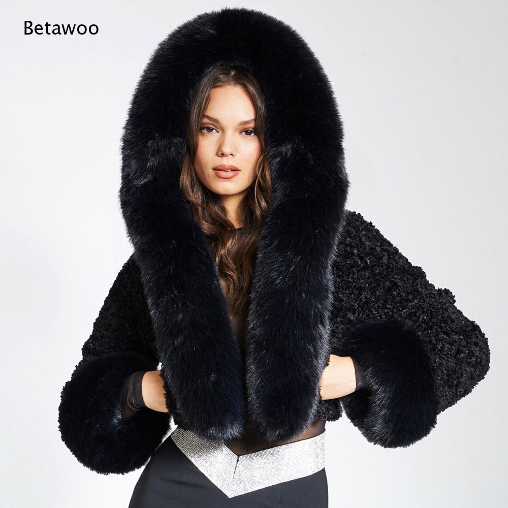 جاكيت نسائي قصير من الفرو الصن - مراجعة Sherpa Coat Women وسعره