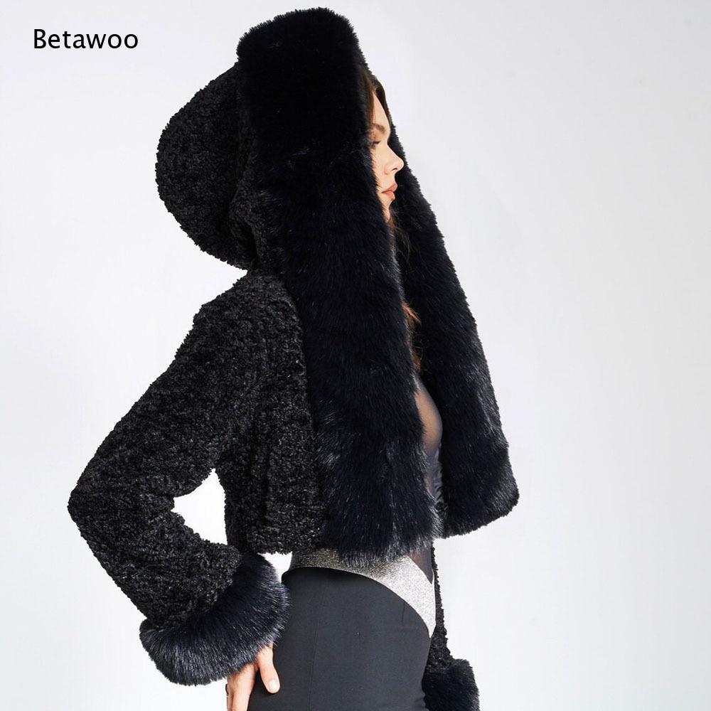 جاكيت نسائي قصير من الفرو الصن - مراجعة Sherpa Coat Women وسعره