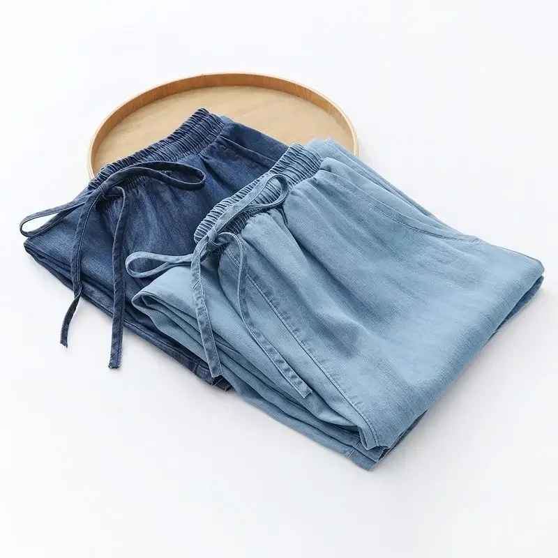بنطلون جينز أزرق قطني عصري بطو - مراجعة Mom Jeans Women وسعره