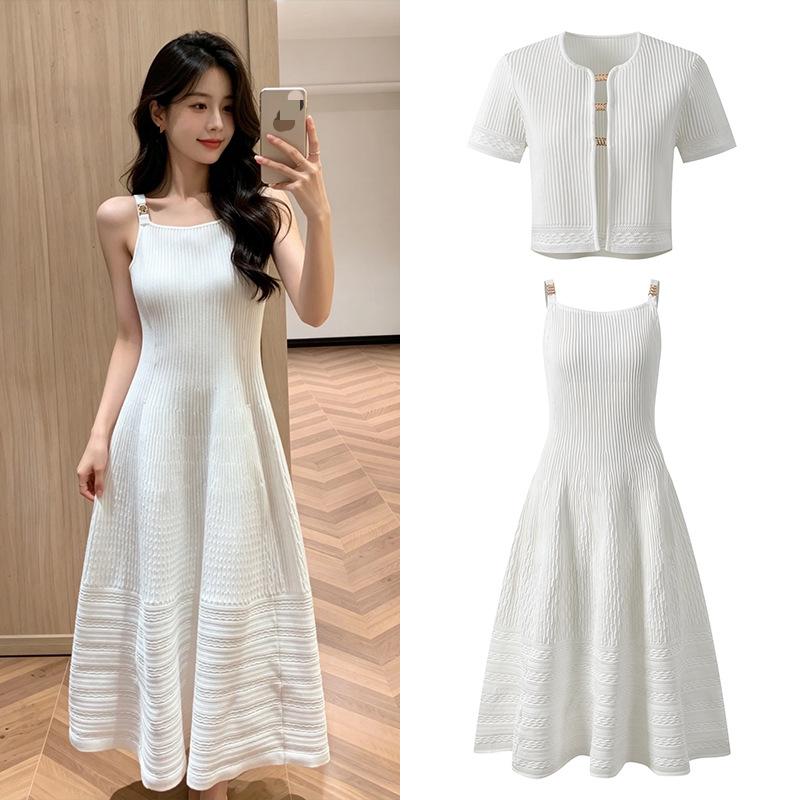 طقم نسائي صيفي 2026 بتصميم أني - مراجعة Longline Cardigan Knit وسعره