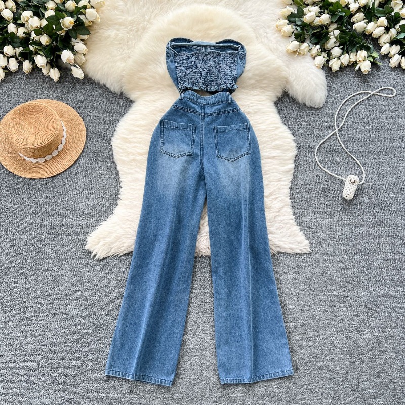 أفرولات جينز نسائية قطعة واحدة - مراجعة Mom Jeans Women وسعره