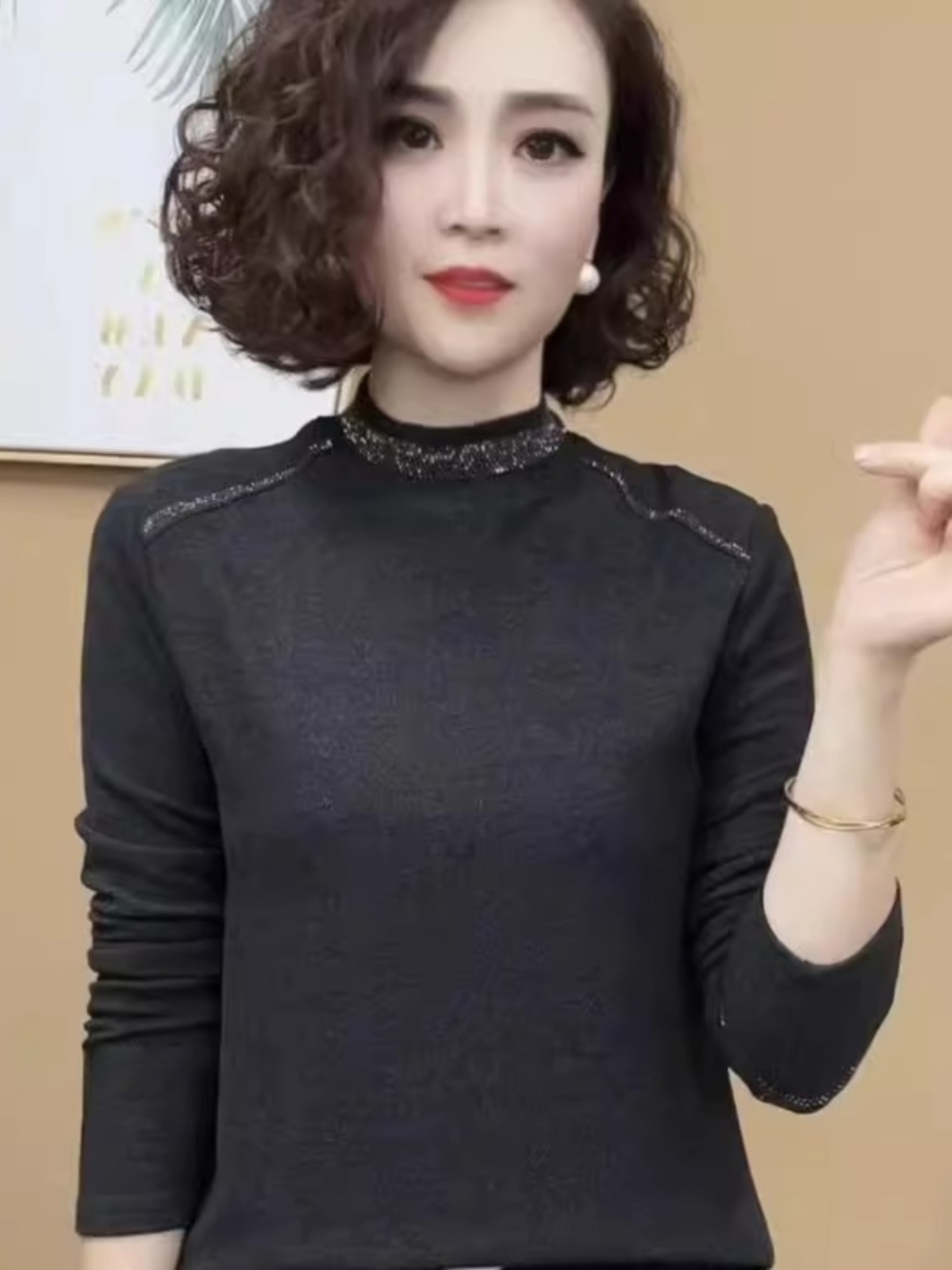 قميص نسائي أنيق بأكمام طويلة و - مراجعة Women Fashion Over 40 وسعره