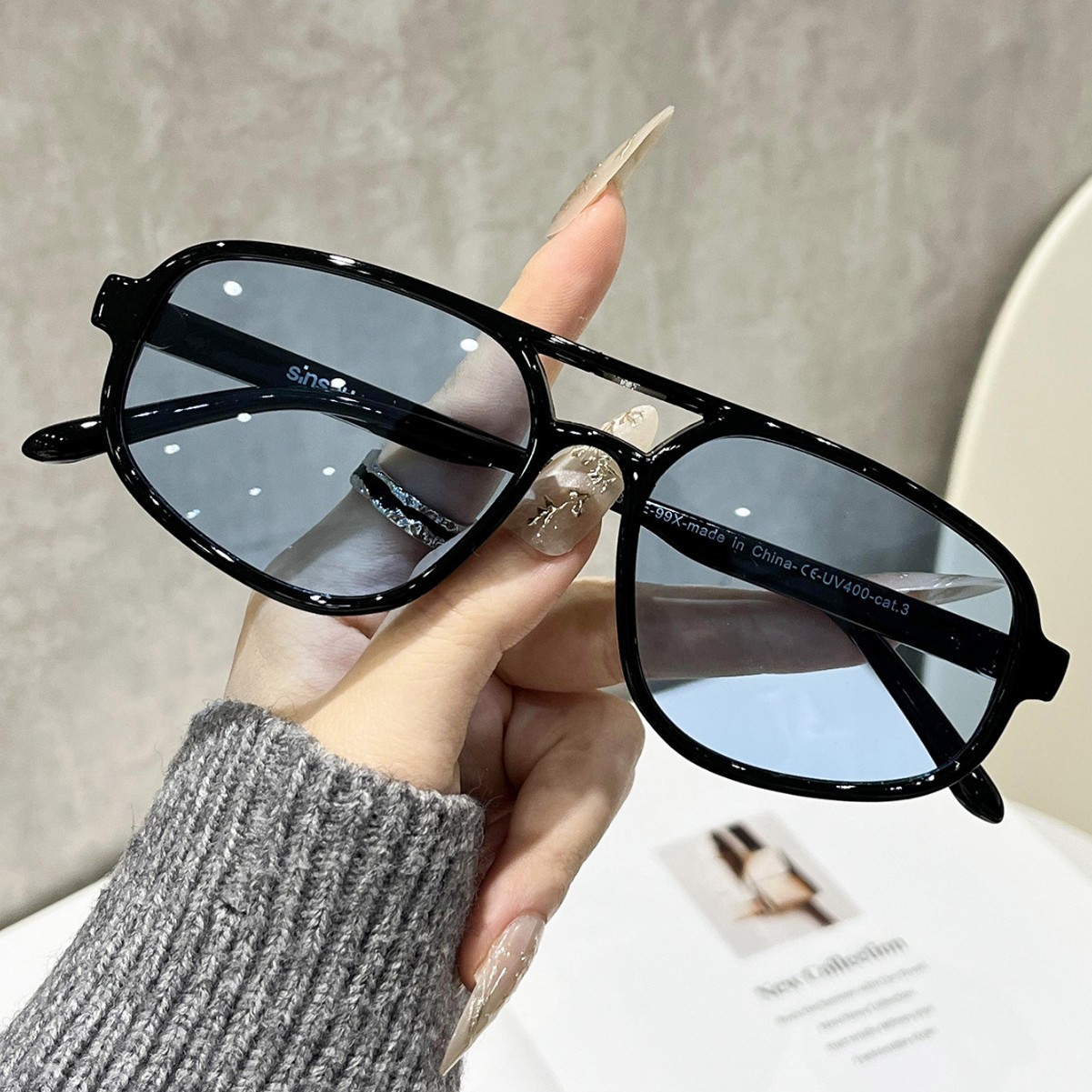 نظارات شمسية نسائية بيضاوية ال - مراجعة Women'S Fashion Eyeglasses وسعره