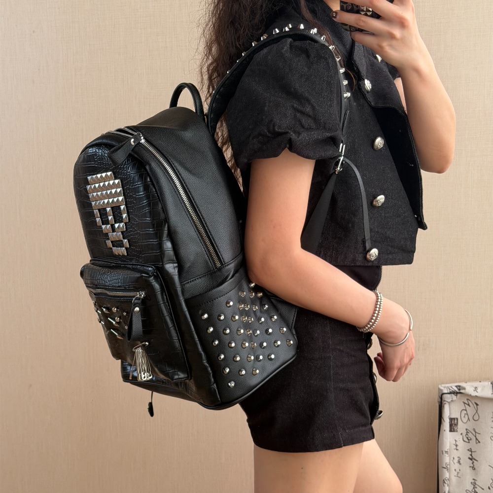 حقيبة ظهر أصلية بنمط جلد التمس - مراجعة Women'S Fashion Trends وسعره