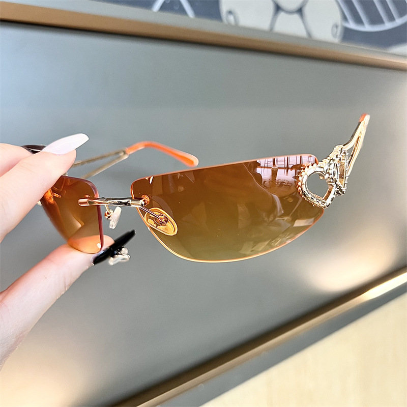 نظارات شمسية جديدة بيضاوية الش - مراجعة Women Fashion Glasses وسعره
