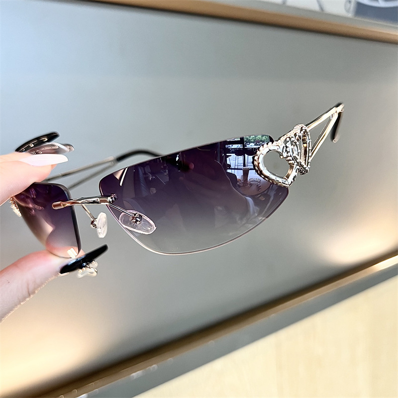 نظارات شمسية جديدة بيضاوية الش - مراجعة Women Fashion Glasses وسعره