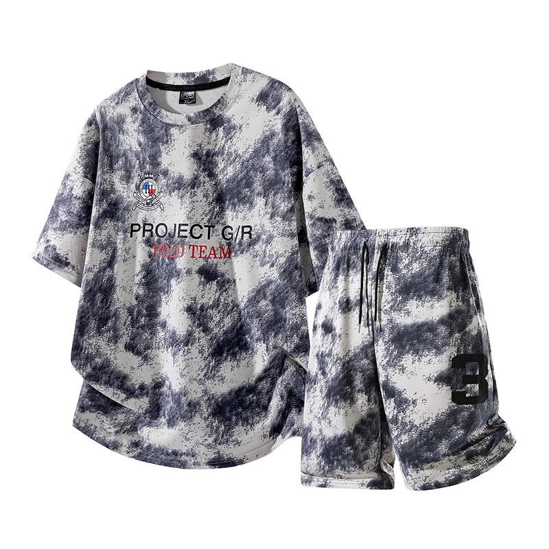 طقم رياضي رجالي بتصميم تاي داي - مراجعة Tie Dye Two Piece وسعره
