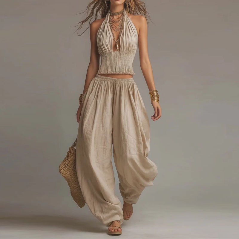 طقم بوهو شيك جديد لعام 2026 مك - مراجعة Tie Dye Two Piece وسعره