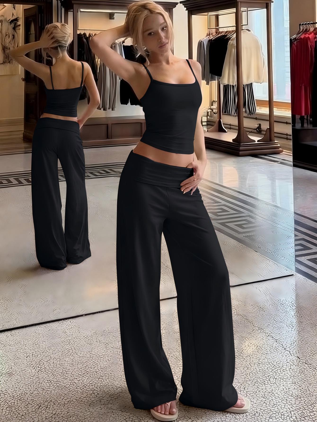 Hugcitar أزياء نسائية صيفية، ط - مراجعة Lace Trim Cami وسعره