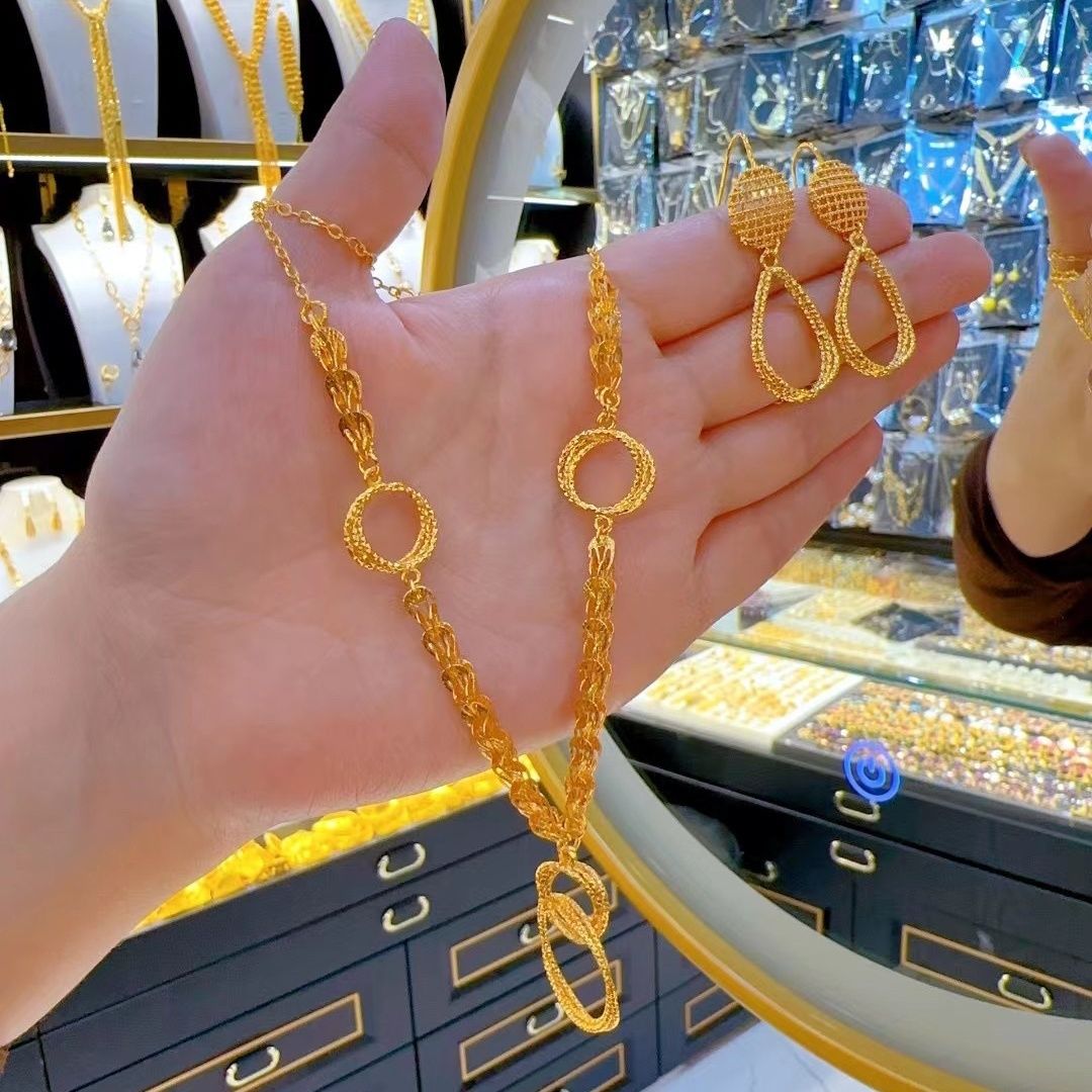 قلادة مجوهرات مطلية بالذهب عيا - مراجعة Women'S Fashion Boutique وسعره