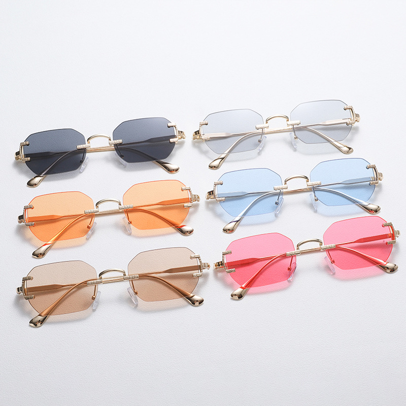 نظارات شمسية بدون إطار مستطيلة - مراجعة Women'S Fashion Eyeglasses وسعره