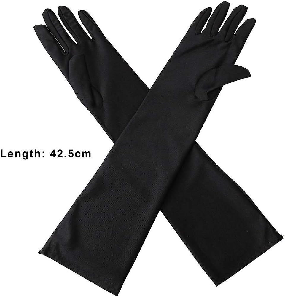 PESENAR 1920s موضة الزعنفة عقا - مراجعة Women Fashion Gloves وسعره