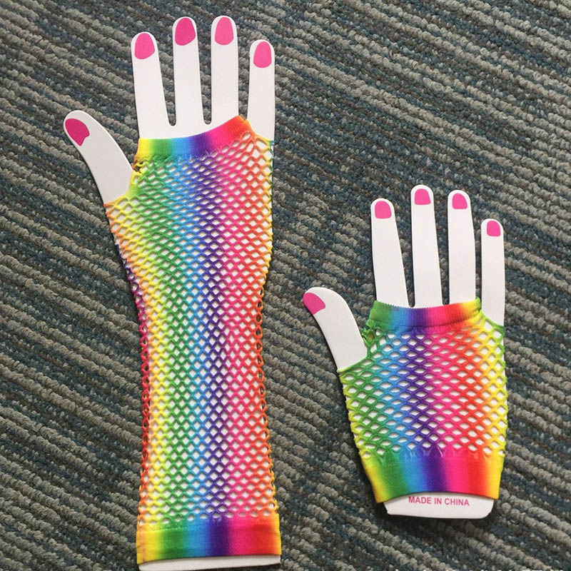 زوج واحد من قفازات الشبك الطوي - مراجعة Women Fashion Gloves وسعره