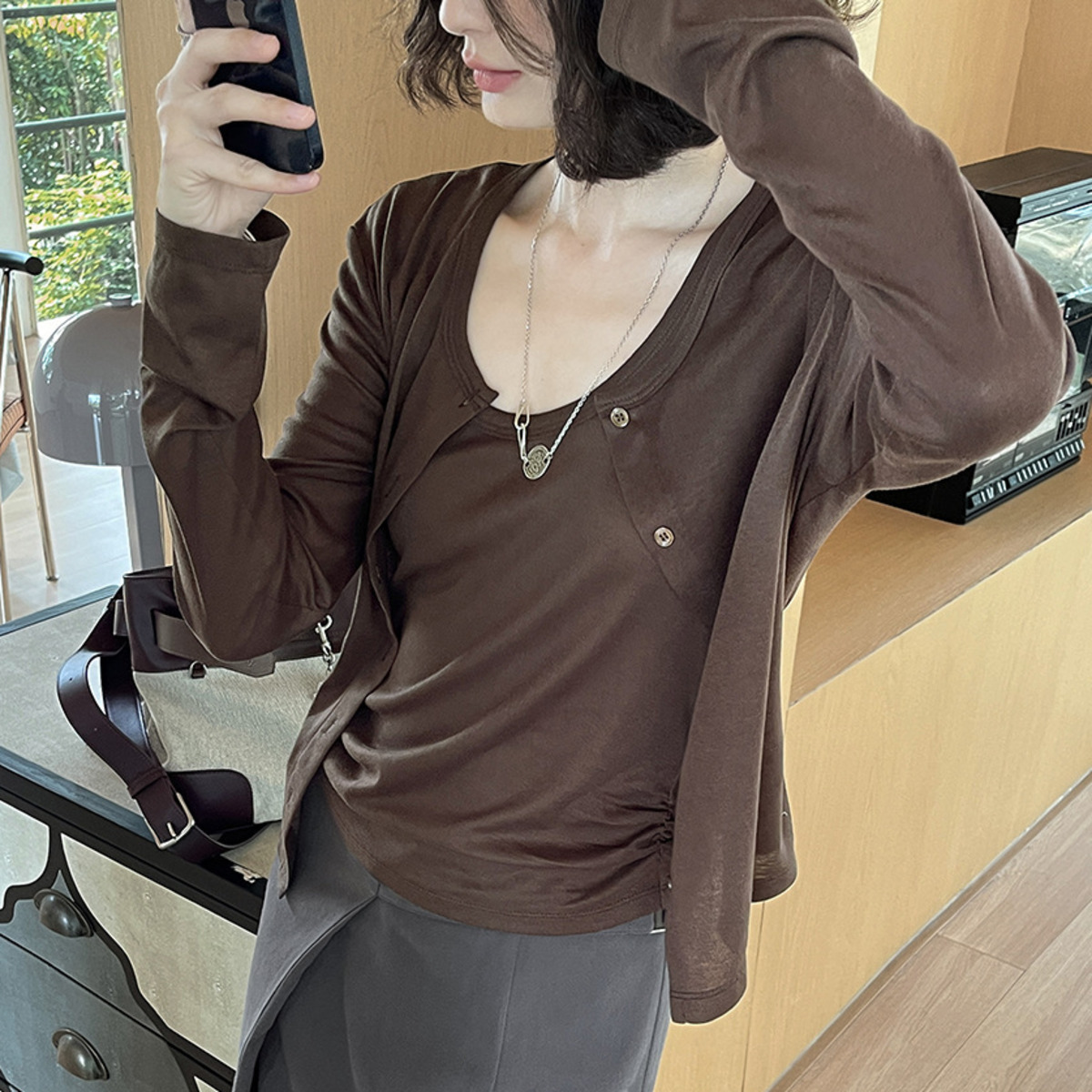 طقم نسائي من قطعتين من IG: توب - مراجعة Crop Top Women وسعره