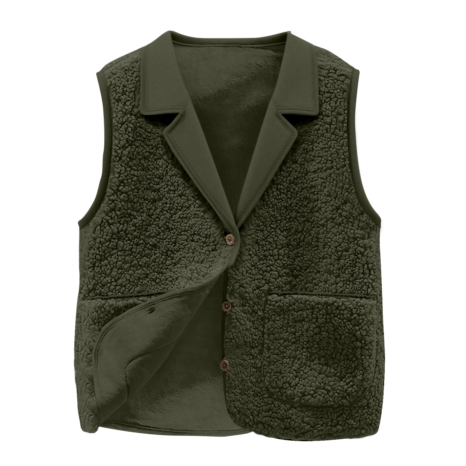 سترة نسائية من صوف شيربا، ياقة - مراجعة Sherpa Coat Women وسعره